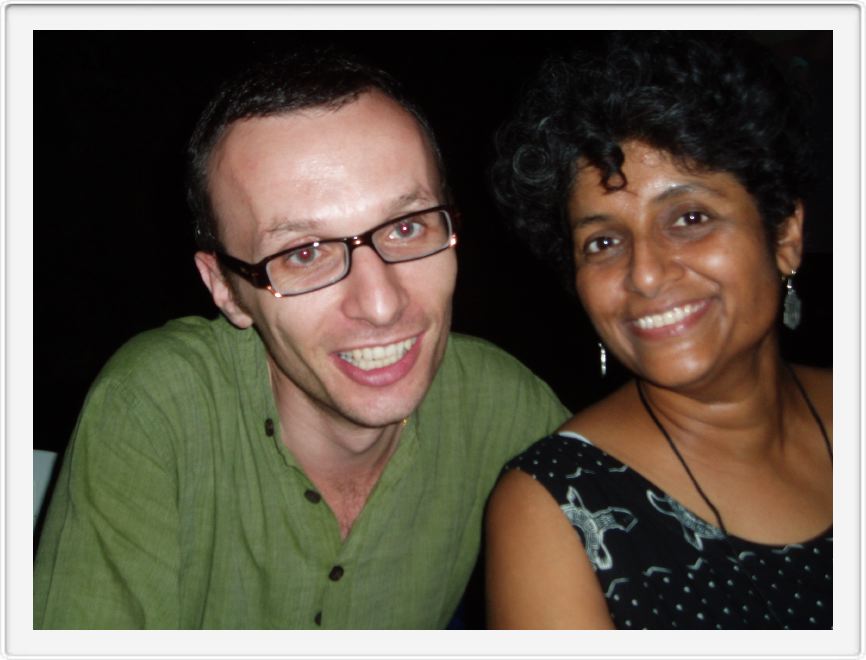 We socialized with Mark and his partner Seema. They organized our safari and became friends.