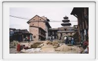 Grain drying, Bhaktapur