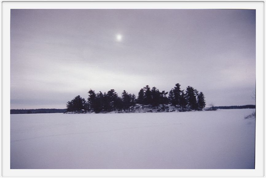Winter in the countryside