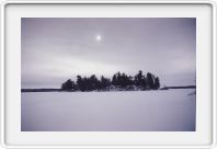 Winter in the countryside