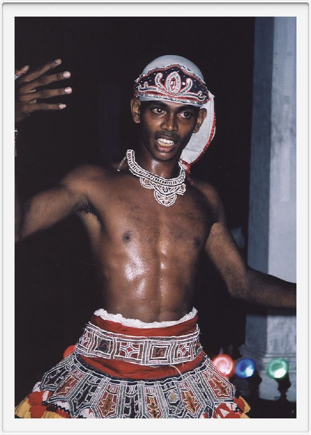 Kandian dancer