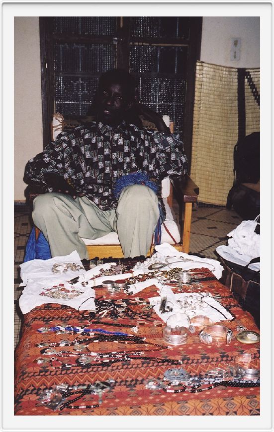 Fulani jewellery seller