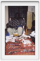 Fulani jewellery seller