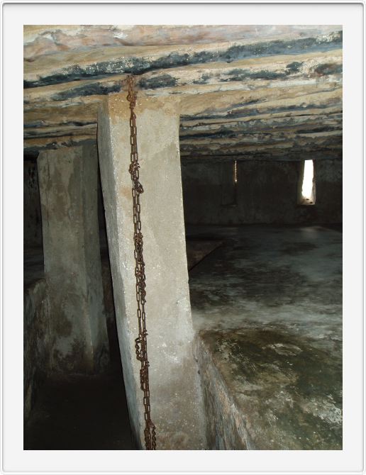 Slave pens