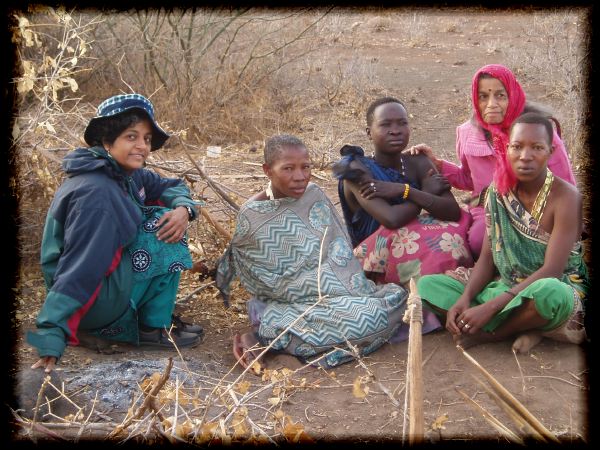 The women, Veena, her mother