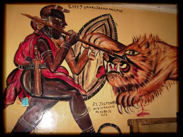Bar mural