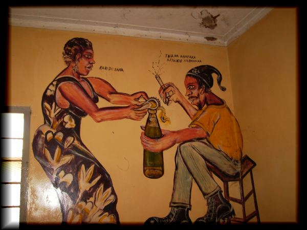 Bar mural