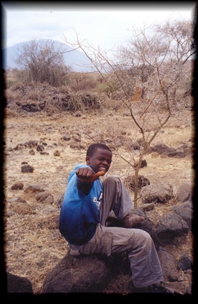 Salim, an enterprising orphan with whom our path crossed thrice